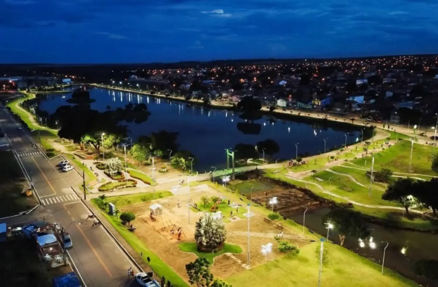 Vista aérea de Paragominas, PA